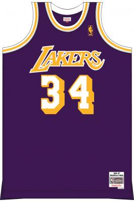 Mitchell & Ness Men's Los Angeles Lakers Shaquille O'Neal #34 Swingman  Jersey
