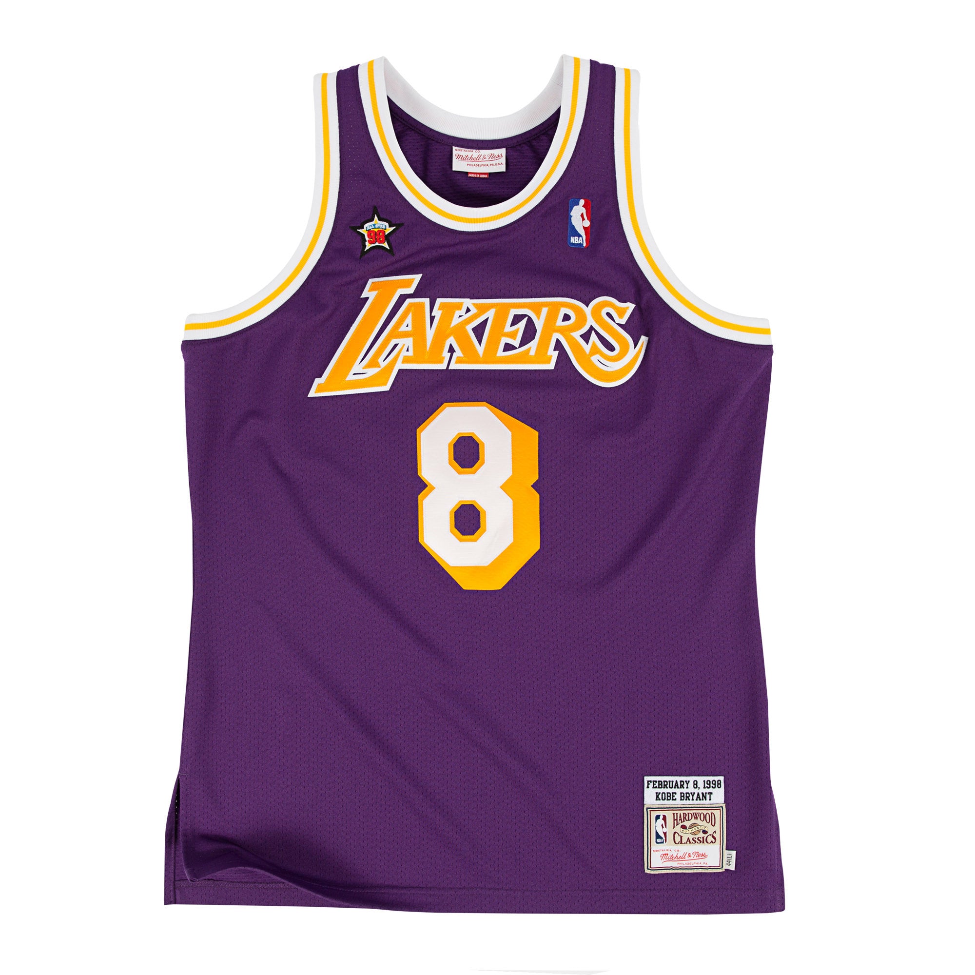 Authentic Mitchell and Ness Kobe Bryant Los Angeles Lakers Sz 36