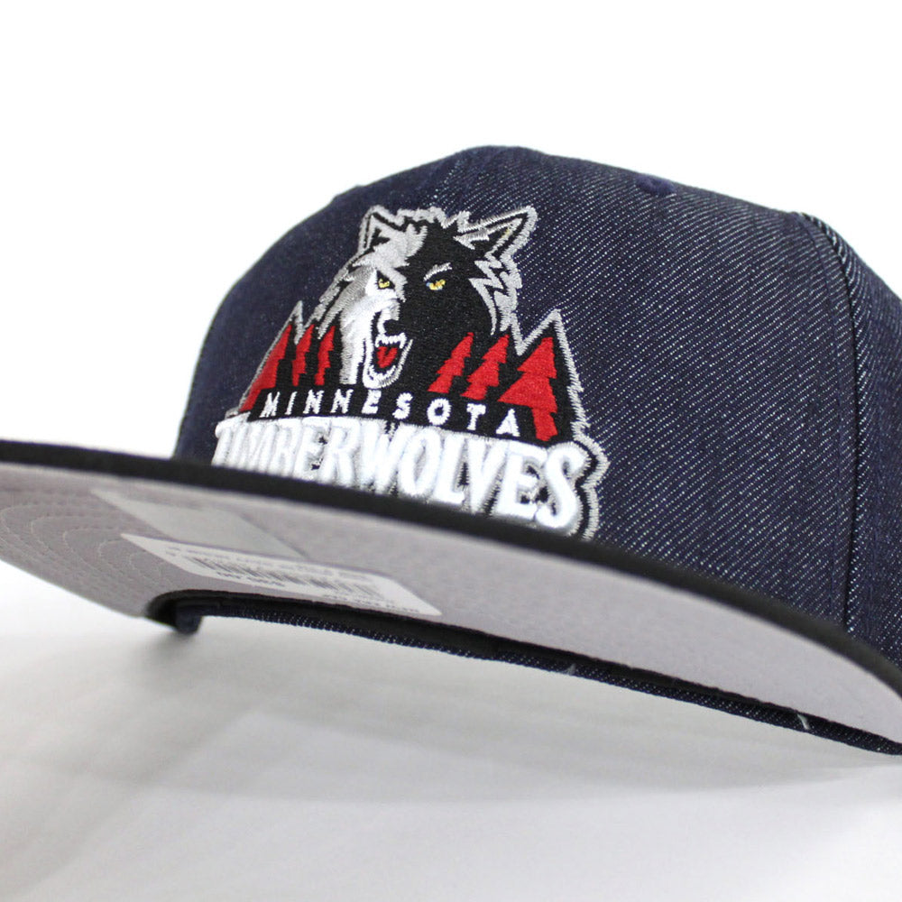 Minnesota Timberwolves HARDWOOD TIMEOUT Royal Fitted Hat