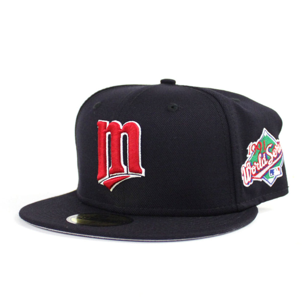 Lids Minnesota Twins New Era 9/11 Memorial Side Patch 59FIFTY Fitted Hat -  Navy