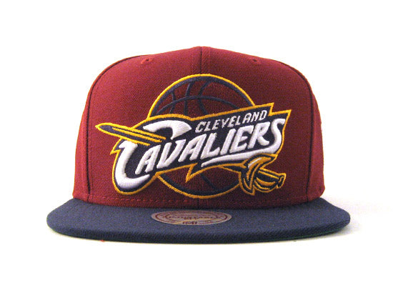 Mitchell & Ness Cleveland Cavaliers Reverse Denim Dad Hat