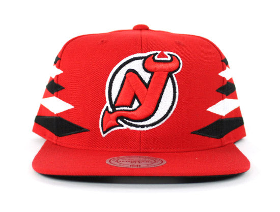  Mitchell & Ness New Jersey Devils Diamond Pattern Cuffless Knit  Beanie Hat Cap - Brown (One Size) : Sports & Outdoors