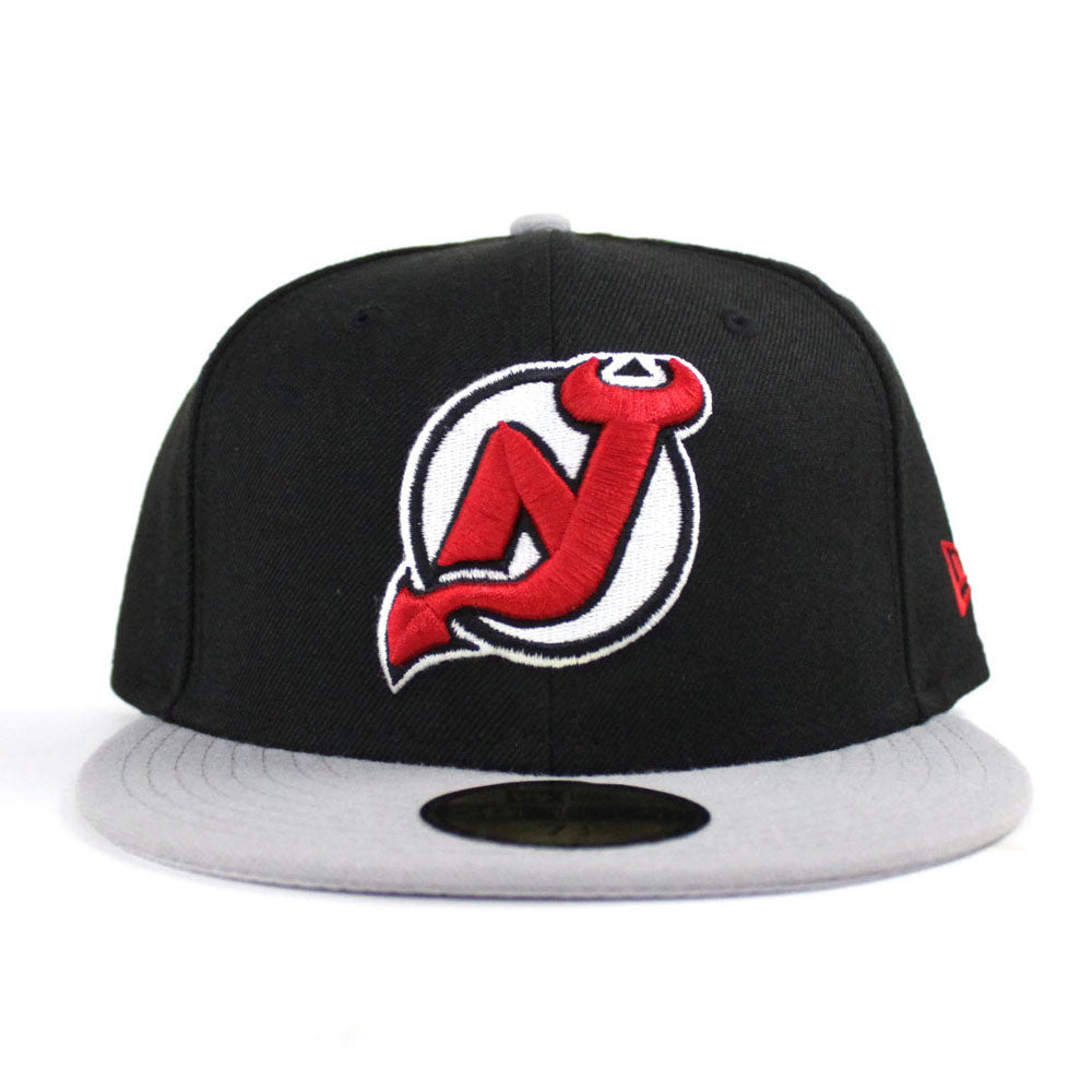 New Jersey Devils New Era 59Fifty Fitted Hat (Black Gray Under