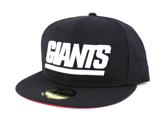 New York Giants 59Fifty New Era Fitted Hat (TEAM COLOR RED GRAY UNDER BRIM)