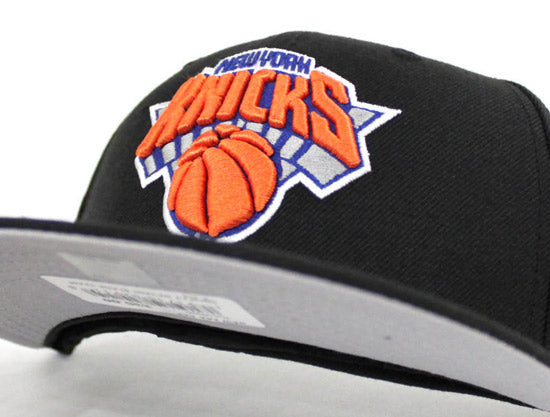 New Era / Men's 2021-22 City Edition New York Knicks Gray 59Fifty Fitted Hat