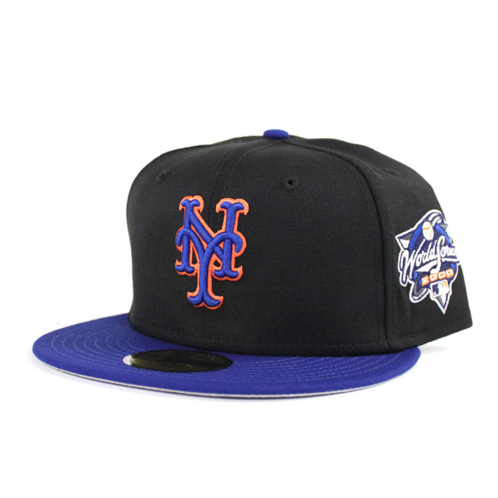 Just Fitteds New Era 7 5/8 New York Mets Cap Hat NY 2000 World Series Teal  MLB