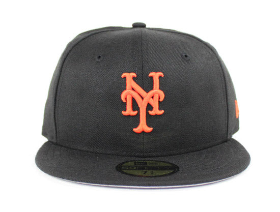 New Era Mens MLB New York Mets Shea Stadium 59FIFTY Fitted Hat 70761489 White/Gray, Dark Grey Undervisor 7 1/2