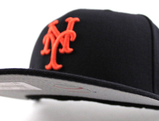 Men's New York Mets Mitchell & Ness Royal/Orange Bases Loaded Fitted Hat