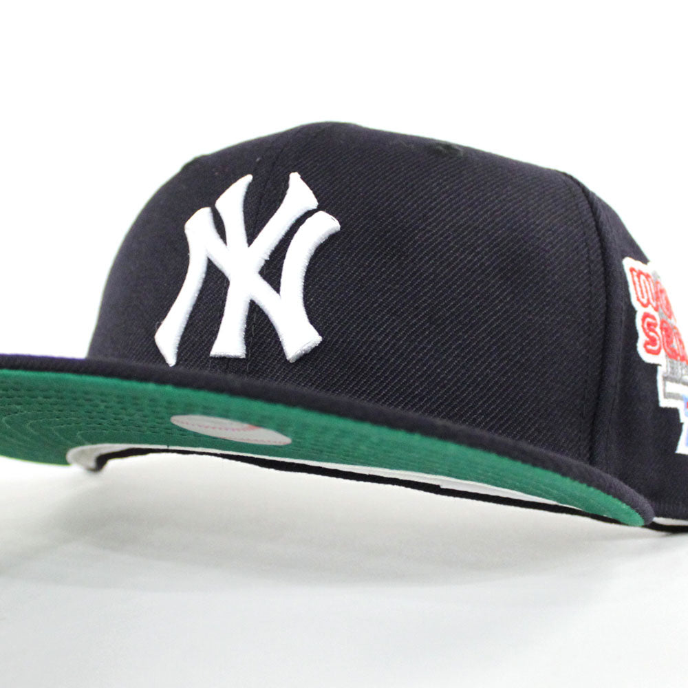 New Era New York Yankee Fitted Red Bottom Navy Blue (1976 World Series  Embroidery)