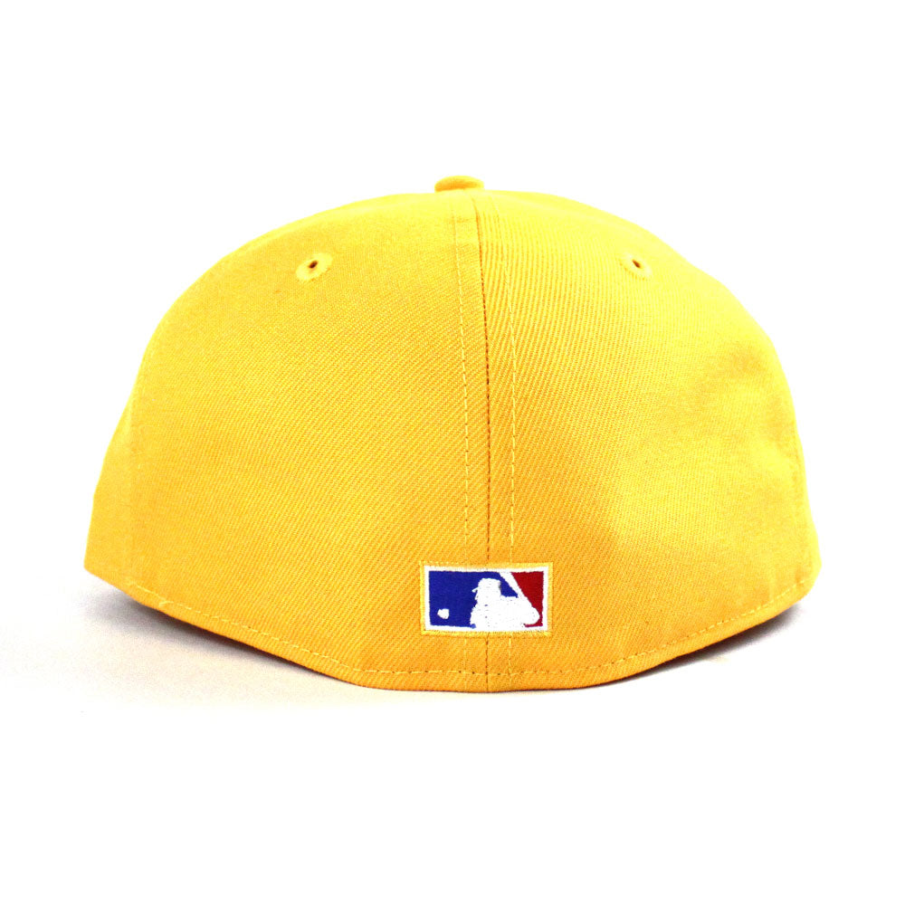 New York Yankees IMPERIAL Navy-Yellow Fitted Hat by New Era