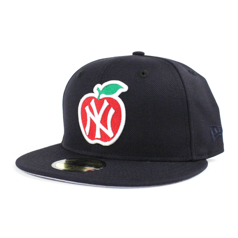 Yankees Basic 59Fifty New Era Fitted Purple Hat Gray Bottom – USA