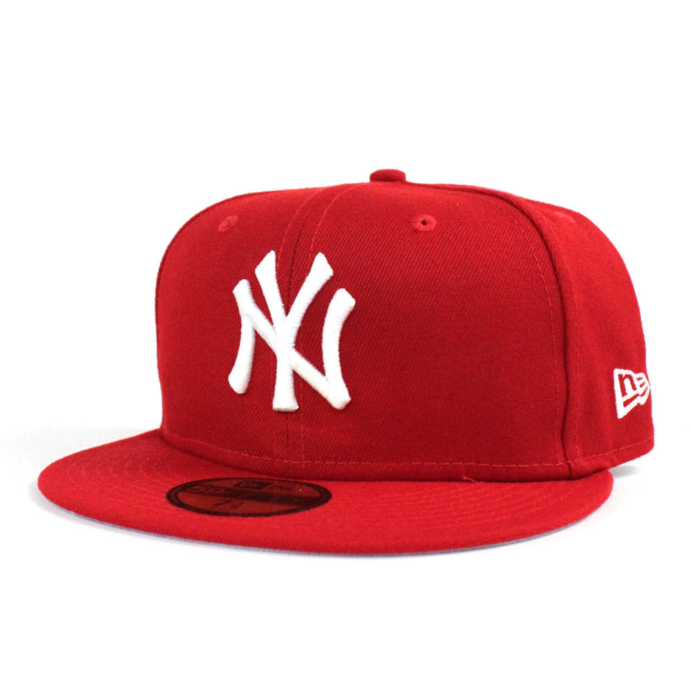 New York Yankees New Era Black/Red/Grey 59fifty Fitted Hat | mysite-1