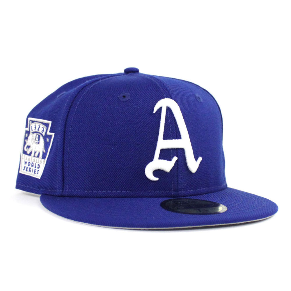 Men's Philadelphia Athletics New Era Navy Cooperstown Collection 1929 World  Series Lava Undervisor 59FIFTY Fitted Hat