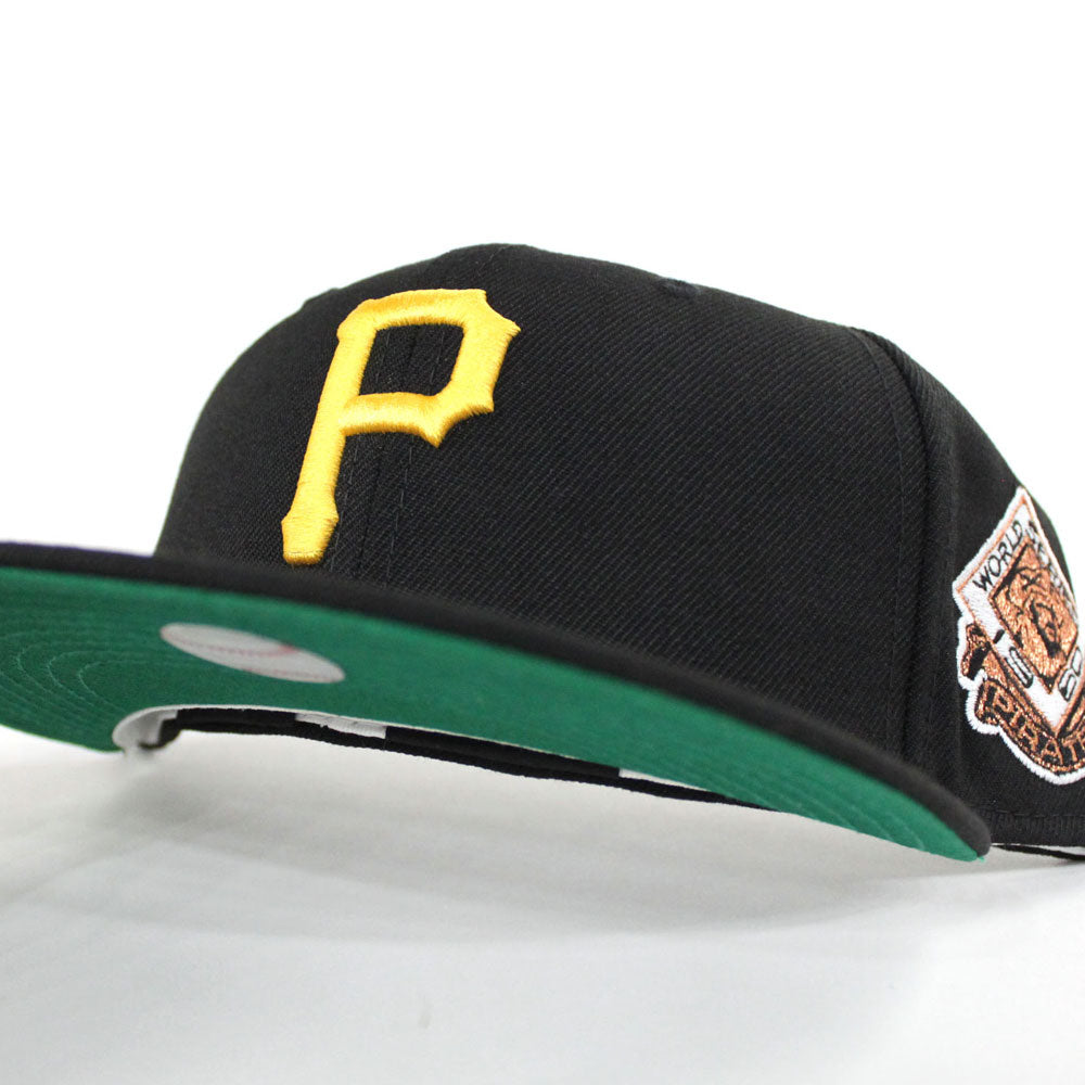 New Era 59Fifty Pittsburgh Pirates Logo History 1960 World Series Fitted Hat  Black - Billion Creation