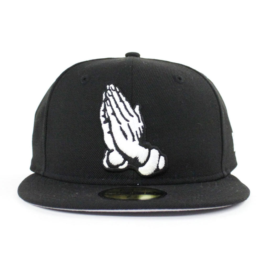 New Era 9FIFTY Praying Hands Snapback Hat Black