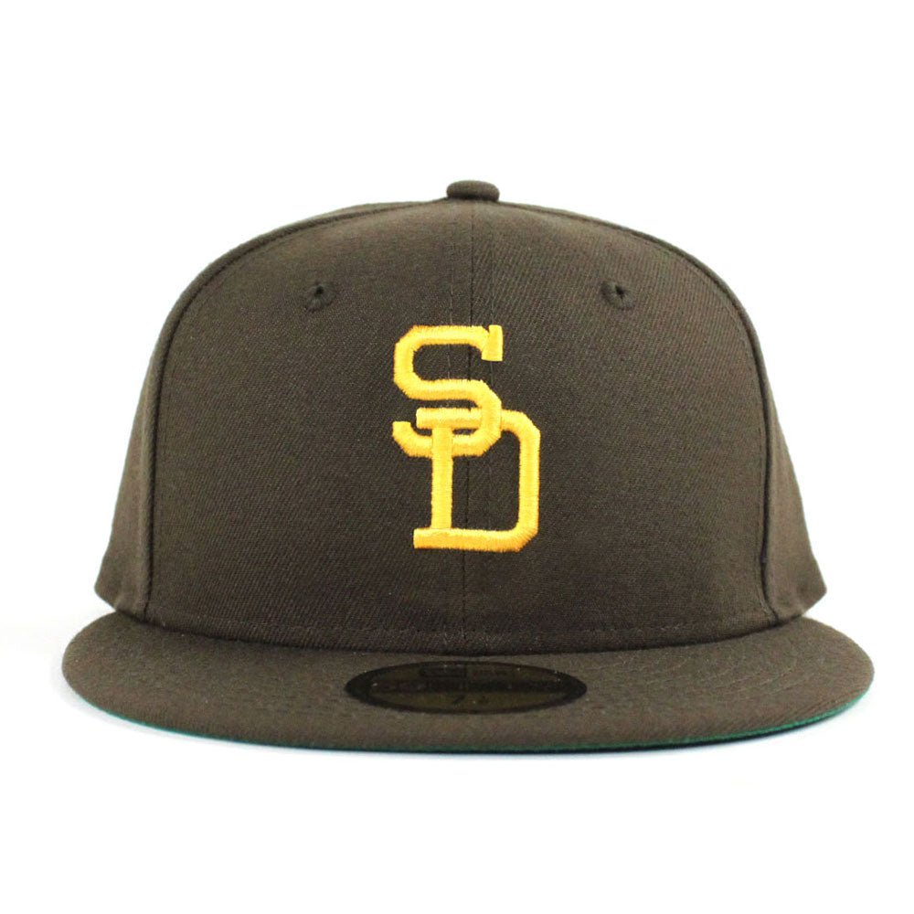 New Era San Diego Padres Cooperstown Brown Orange 59fifty Limited