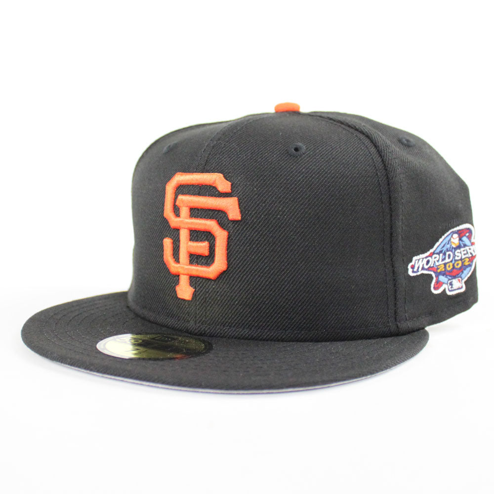 New Era San Francisco Giants Fitted Grey Bottom Black Orange