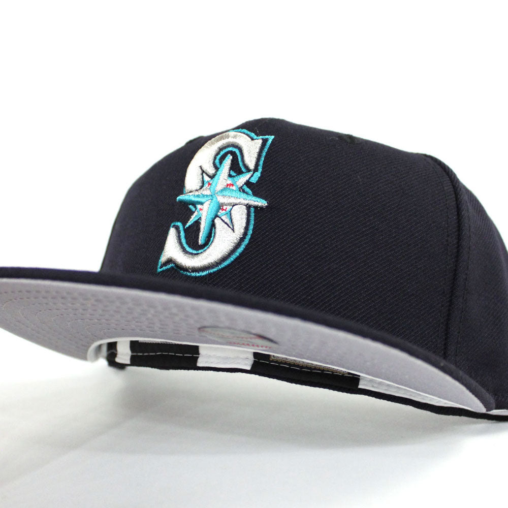 New Era Seattle Mariners Wolf Grey Fitted Hat, 7 7/8
