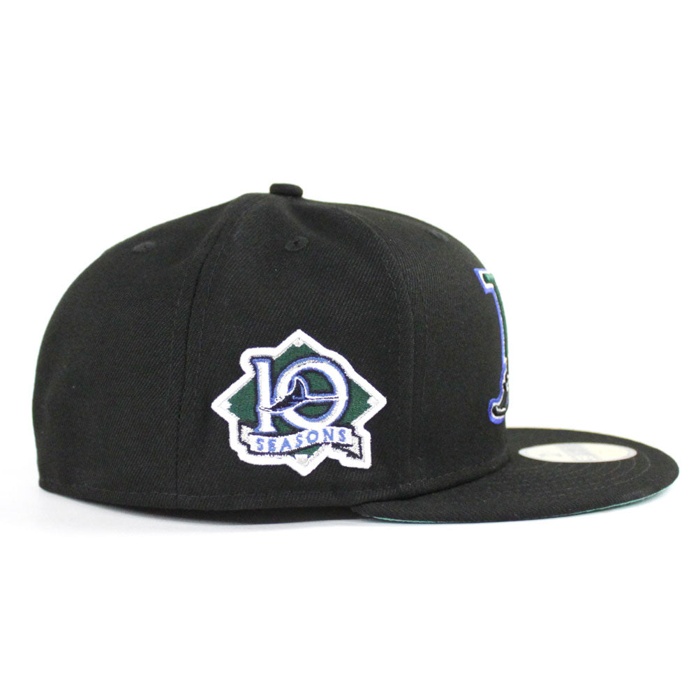 Tampa Bay Rays Authentic Collection 59FIFTY New Era Black & Purple Hat –  USA CAP KING
