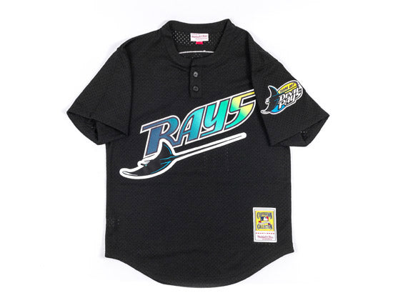 TAMPA BAY DEVIL RAYS Authentic Mitchell & Ness 1998 Wade Boggs # 12 Co –  ECAPCITY