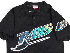 Tampa Bay Devil Rays Boggs Baseball Jersey - Black - XL – Headlock