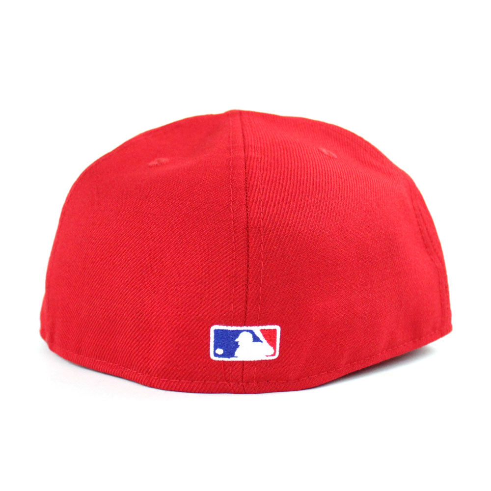 Texas Rangers Hat Cap Fitted Sz 8 New Era 59Fifty 2011 World Series USA NWOT