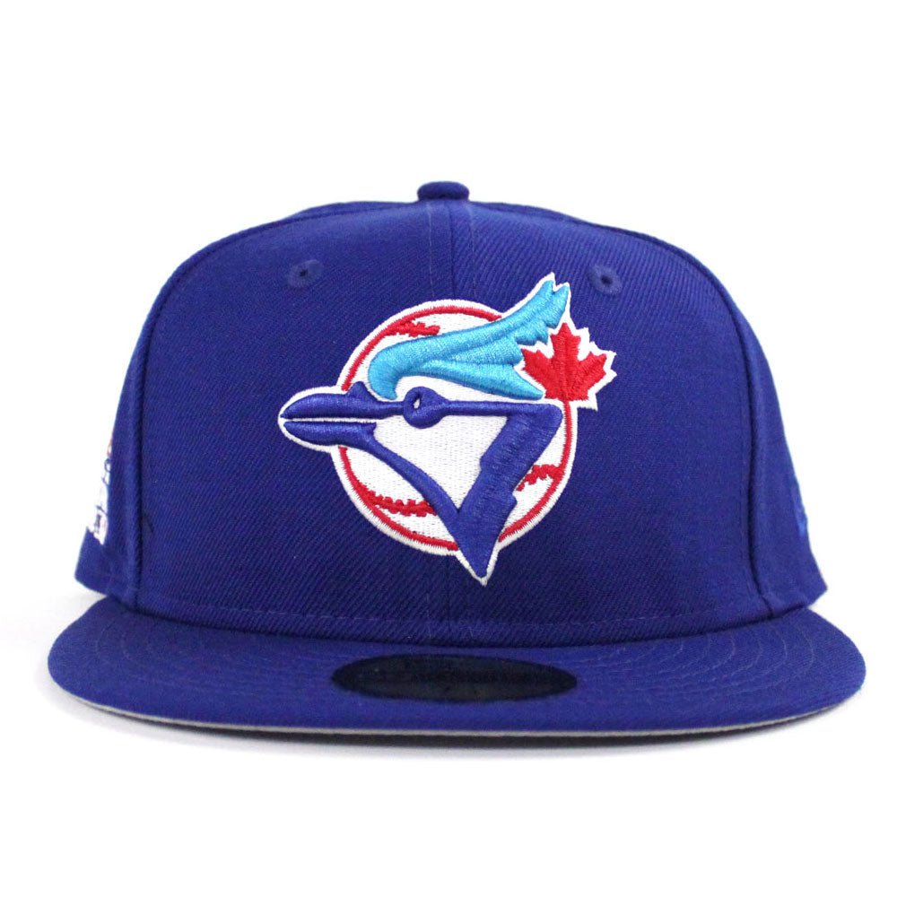Toronto Blue Jays New Era All Royal Blue/Gray Bottom With 1991 All Star  Game Patch On Side 9FIFTY Adjustable Snapback Hat