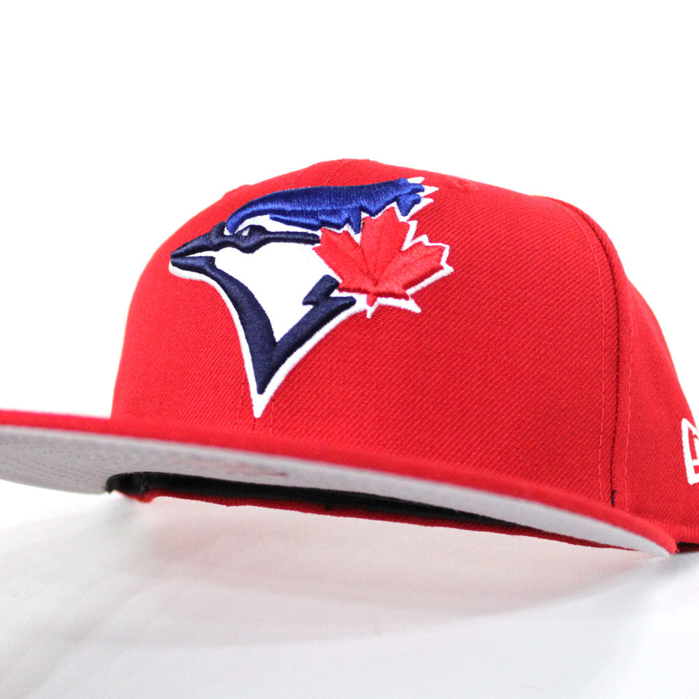 Toronto Blue Jays New Era Canada Day On-Field 59FIFTY Fitted Hat - Red/Navy