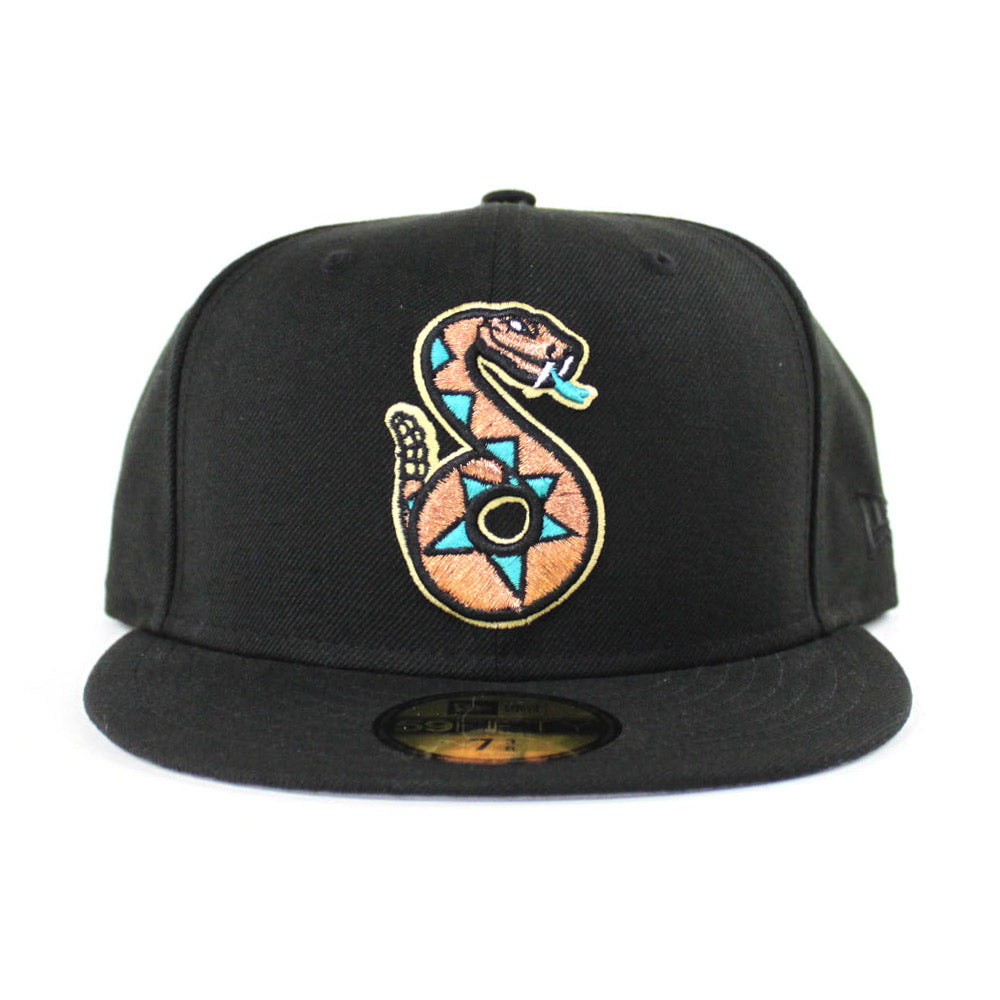 Tucson Sidewinders New Era 59Fifty Fitted Hats (Black Gray Under Brim ...
